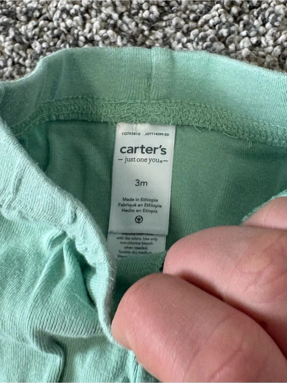 Baby Girl Clothes Lot 3 Months Carter’s Onesies Pants Bundle 14 Pieces